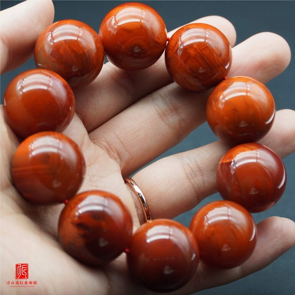 柿子红手串图3
