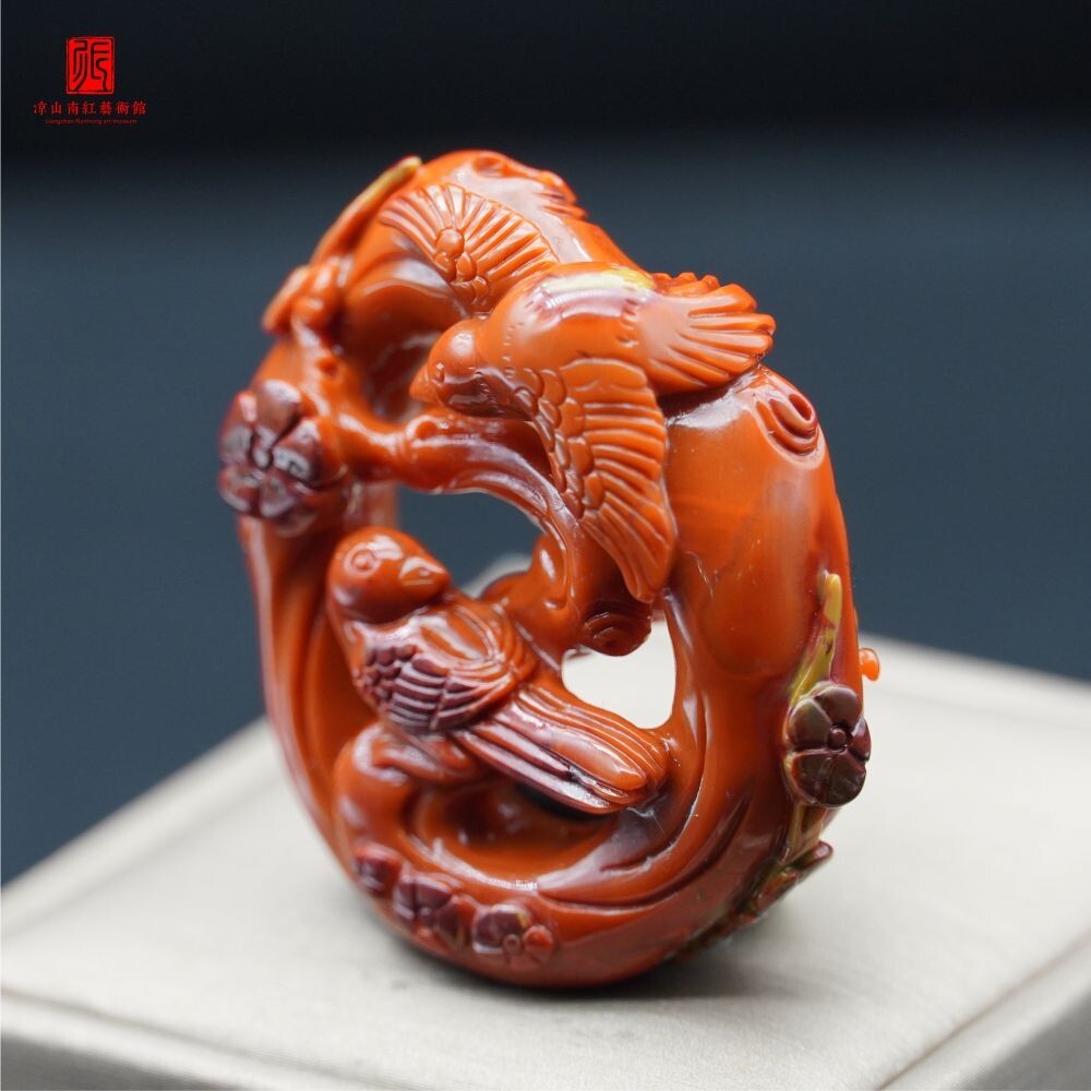 锦红喜上眉梢图2