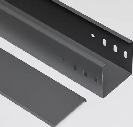 防火热镀锌桥架灰色 工业园区桥架线槽 按需定制图1